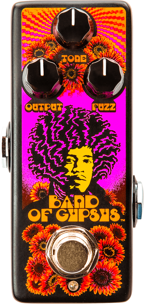 Jim dunlop JHMS4 Band of Gypsys Fuzz Overdrive, distortion & fuzz