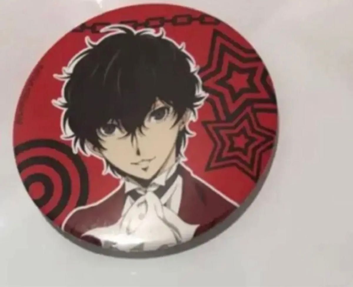 ペルソナ5 総攻撃 主人公 缶バッジ コトブキヤ ジョーカー 雨宮蓮 2個