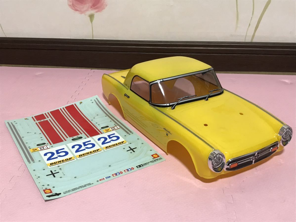 送料無料 未走行 Mシャーシ用 ホンダ S800 ラジコンボディ タミヤ