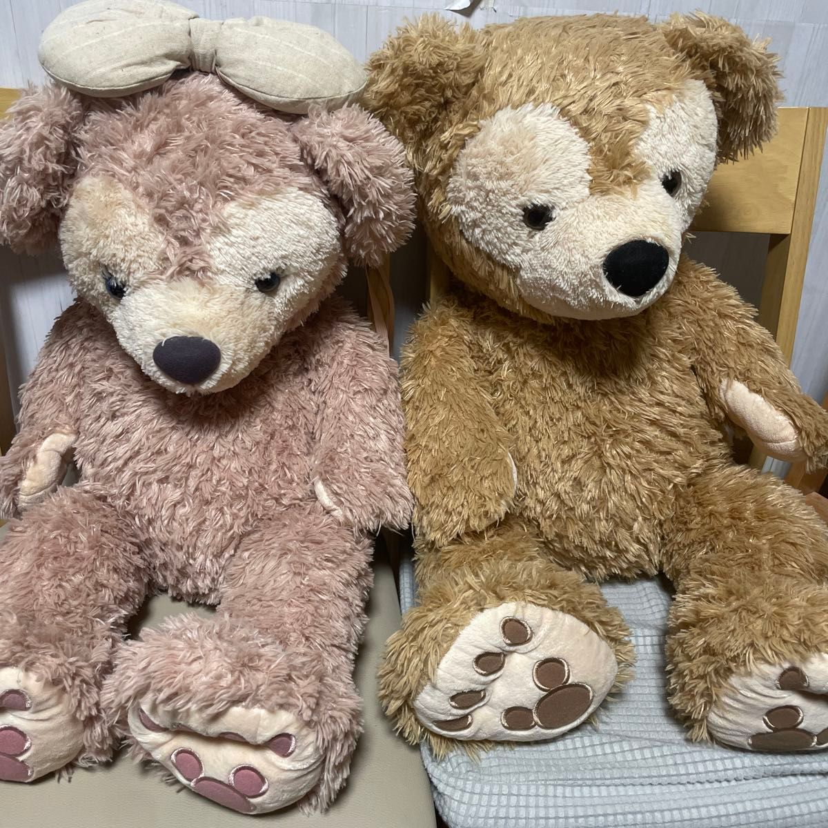 ダッフィー シェリーメイ ペア ぬいぐるみ M(旧L)サイズ｜Yahoo!フリマ