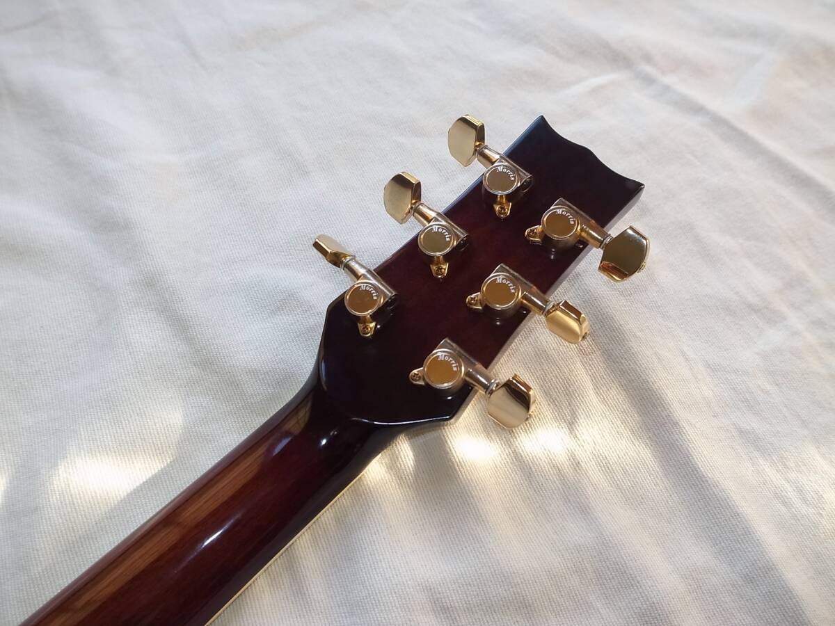 超レア '83日本製MORRIS Dione DN-80D アーチトップエレアコ VG寺田