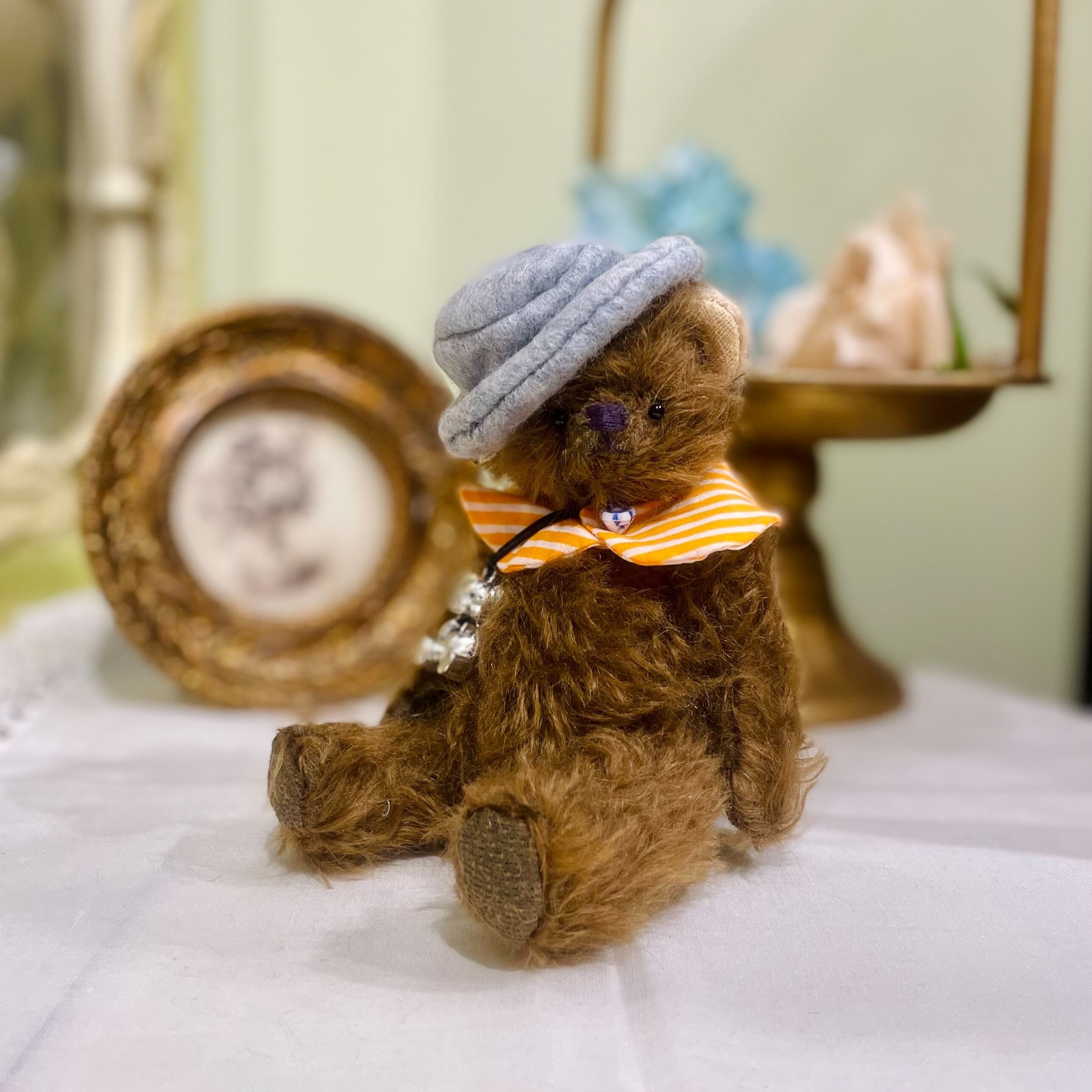 MERRY THOUGHT(メリーソート)】TWO TONE CHEEKY テディベア 500体限定