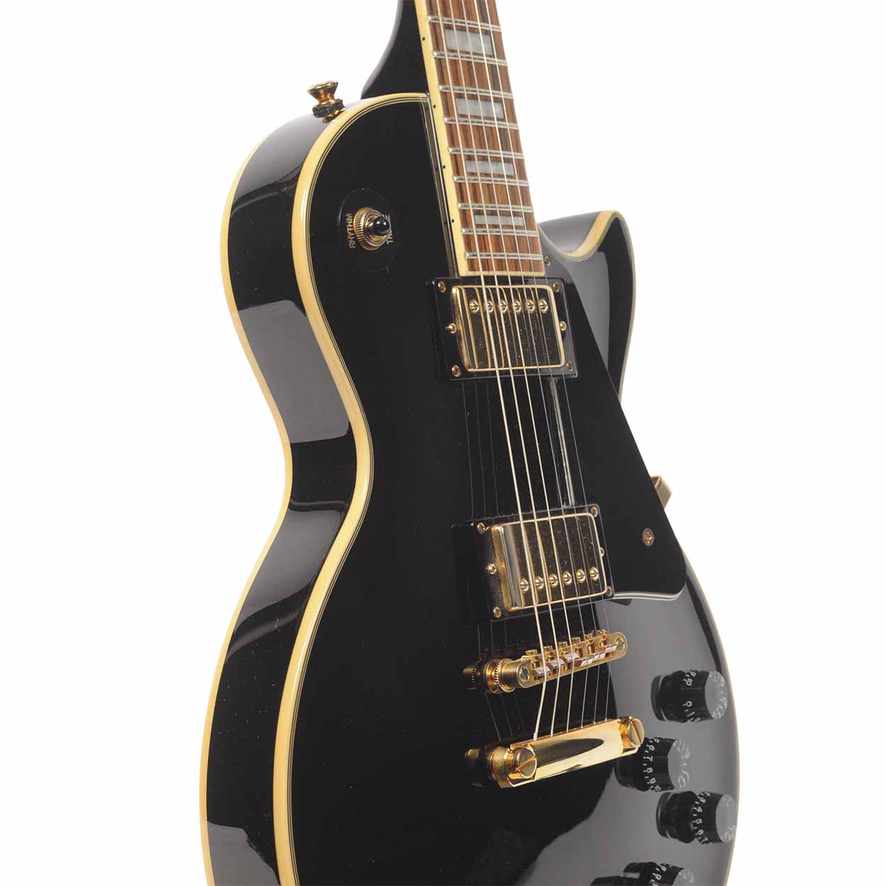 Epiphone 2016 Les Paul Custom Pro Electric Guitar Black with bag