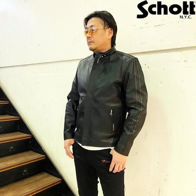 送料無料】【Schott】クラシック レーサー ジャケット／SCH