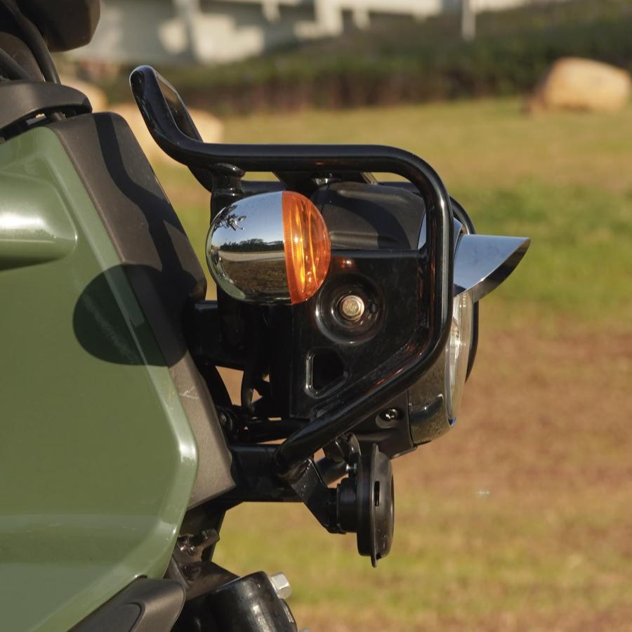 ヘッドライトバイザー スーパーカブC125JA48、クロスカブ110JA45