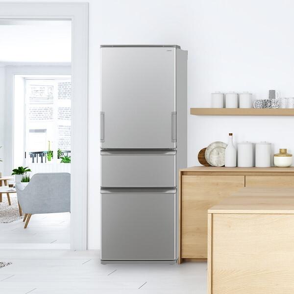 SHARP（シャープ） 冷蔵庫 二人暮らし 374L 両開き 左右フリー 大容量