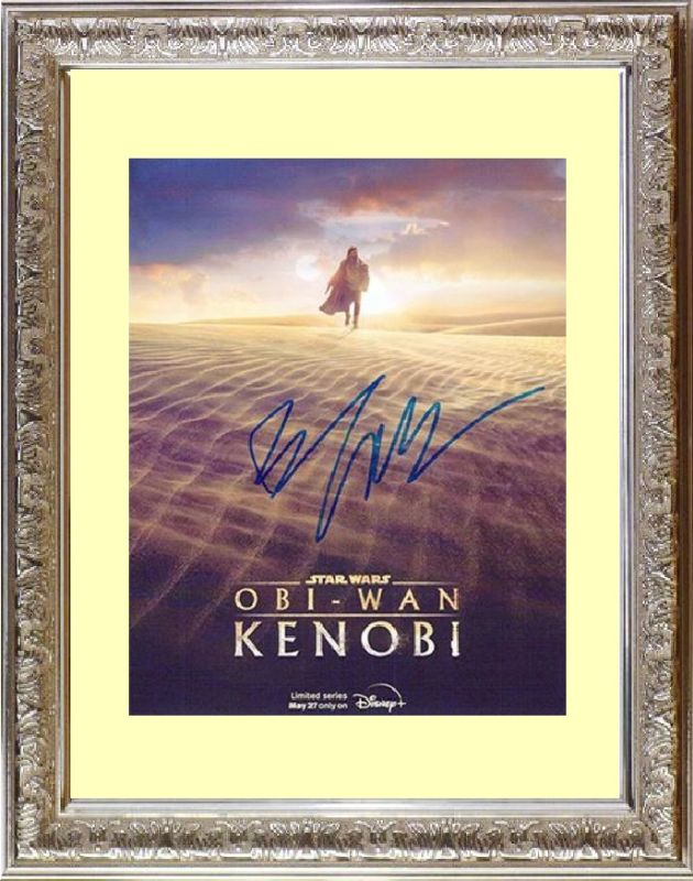 直筆】オビ=ワン・ケノービ役ユアン・マクレガー氏 サイン入りポート
