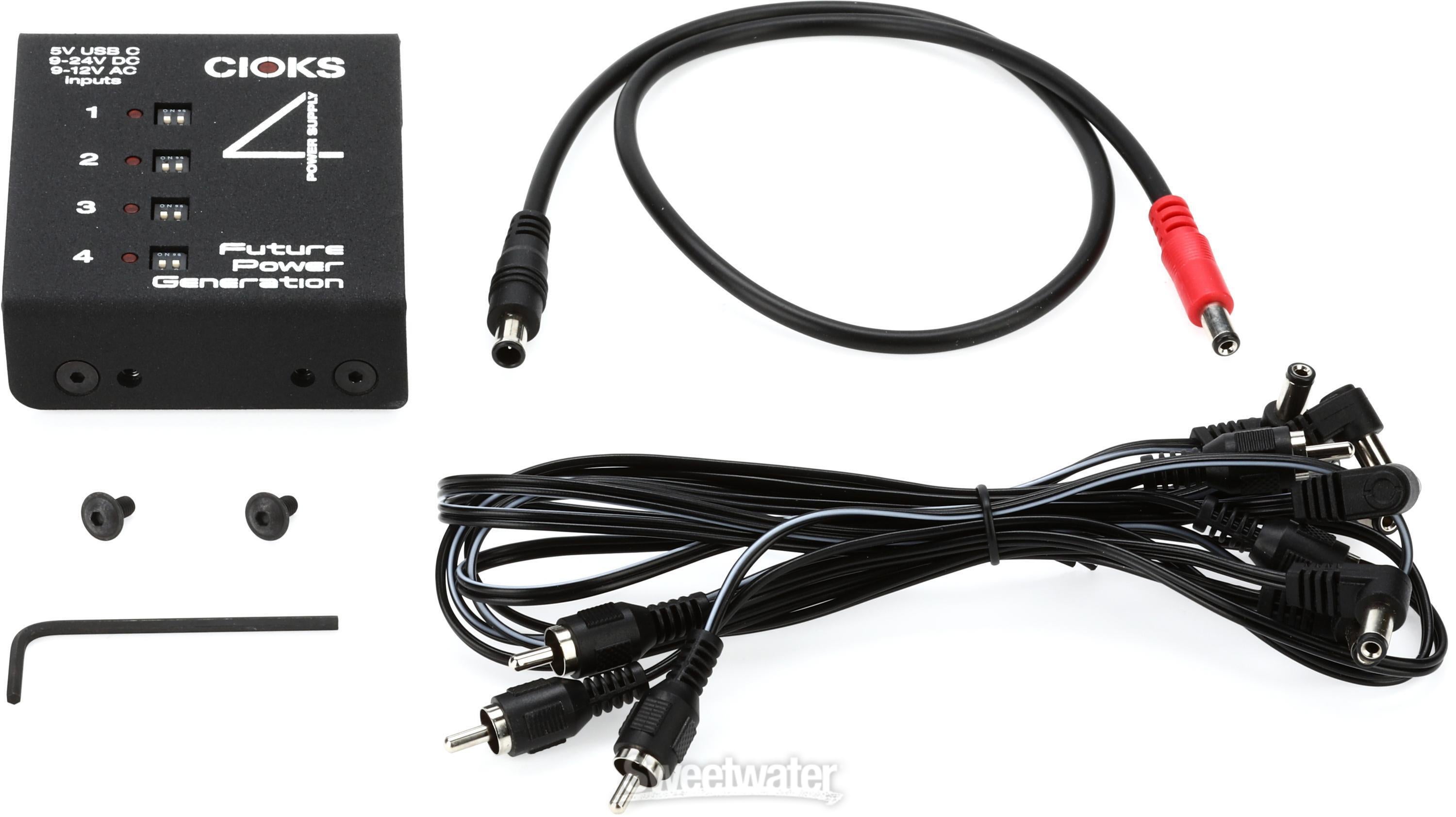 CIOKS CIOKS 4 4-output Isolated Guitar Pedal Power Supply Expander