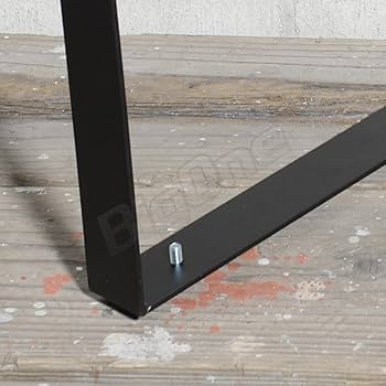 Amazon.co.jp: BigOne 鉄棚 TV台 鉄脚2脚セット 高さ630mm テレビ