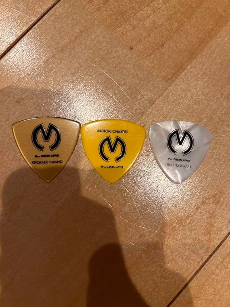 Mrs. GREEN APPLE 限定ピック大森元貴 若井滉斗 髙野清宗