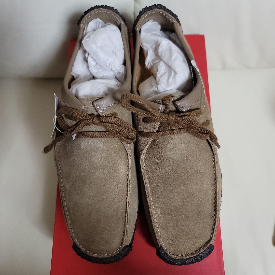 新品未使用タグ付きクラークスClarksワラビーナタリー25.5cm