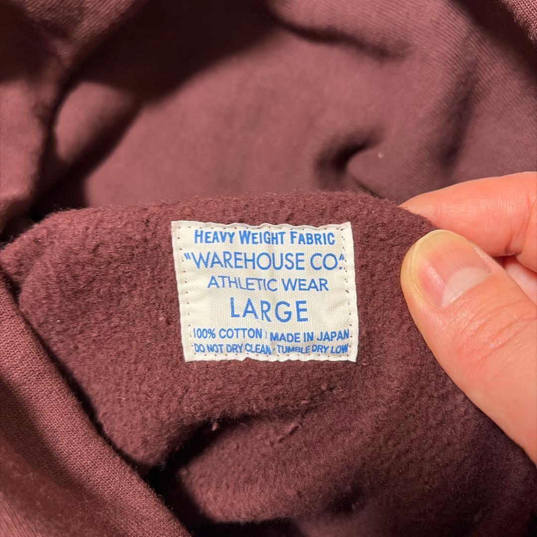 専用品　WAREHOUSE　Lot 484 無地 ボルドー Lサイズ