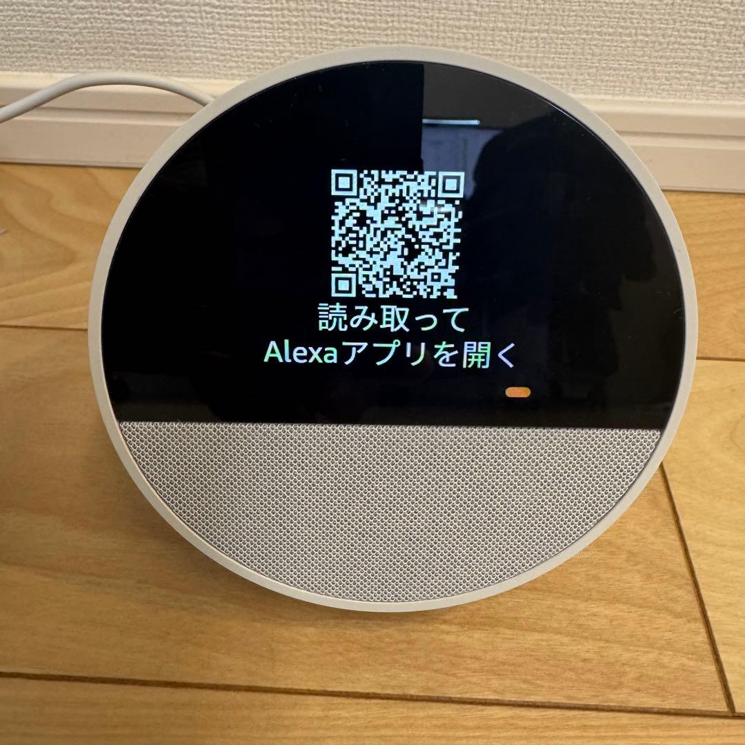 Echo Spot スマートアラームクロック with Alexa AmazonがAlexa（アレクサ）搭載スマートアラームクロック Echo Spot
