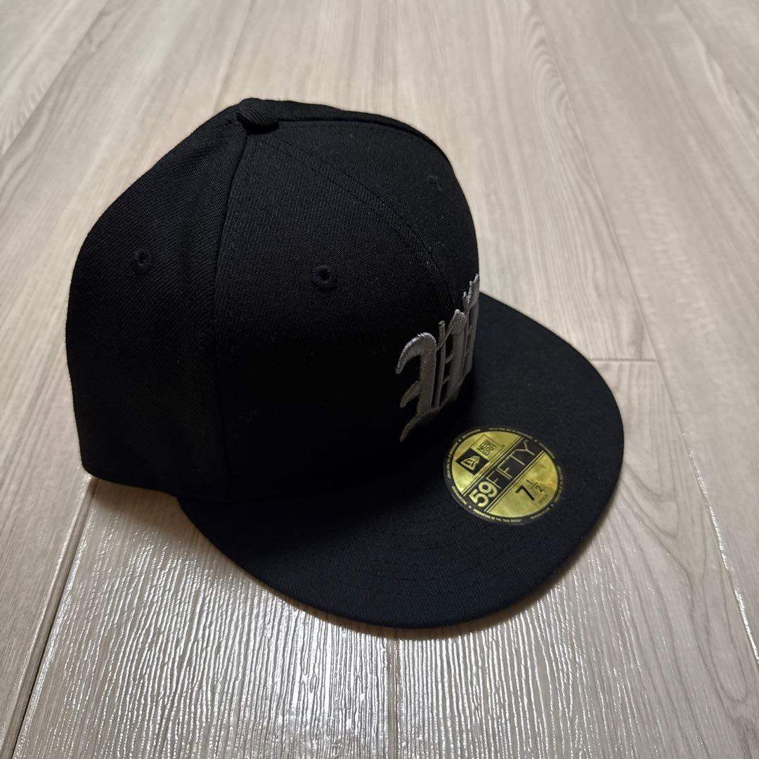 new era Wacko Maria 黒キャップ 7 1/2 - メルカリ