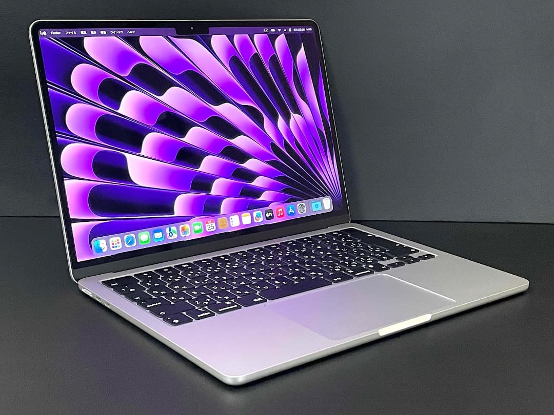 【美品】MacBook Air （M2, 2022）13.6㌅ 箱付 綺麗 Amazon.com: Apple Mid 2022 MacBook Air with Apple M2 Chip, 13.6
